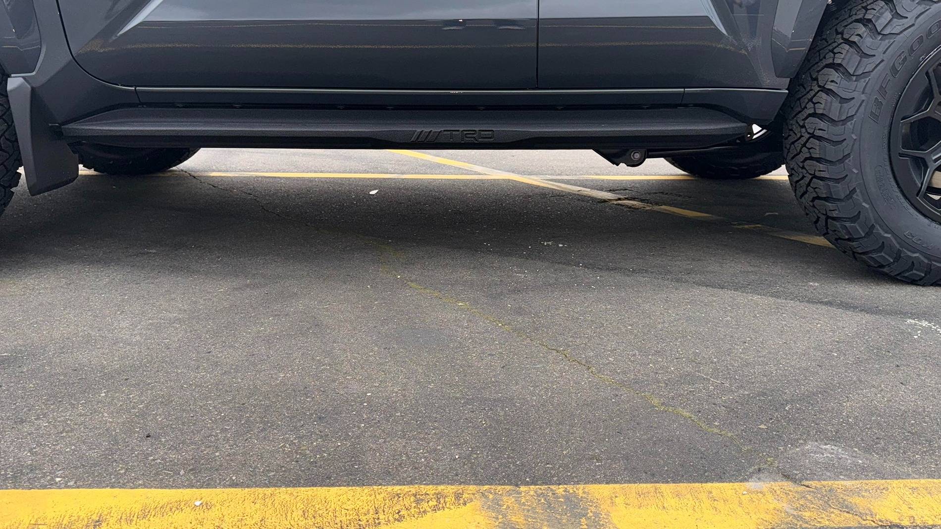 2025 Toyota 4runner Sliders, Rails, Steps - measurements and fitment TRD_BOARDS