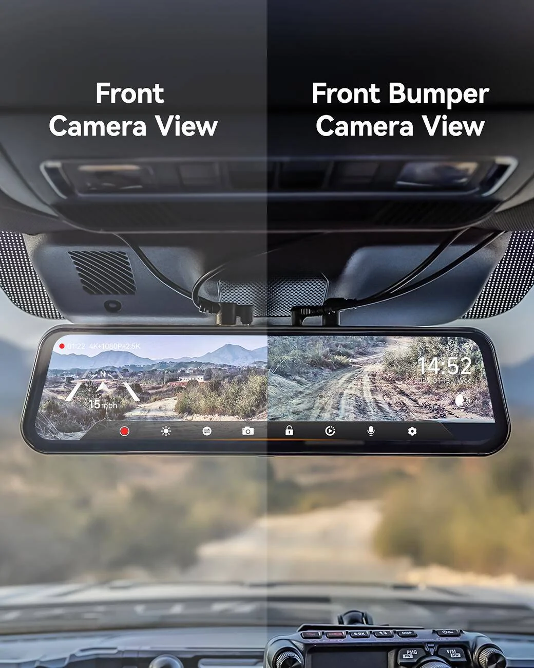 2025 4runner 6th gen WOLFBOX G900 Tripro Dash Cam - Designed for Off-Roading! Up to $80 off 6