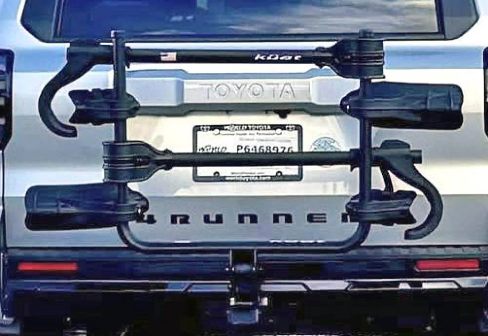 2025 Toyota 4runner Bike Rack installed on 6th gen - post your setups hitch bike kuat rack 2025 toyota 4runner 6th gen