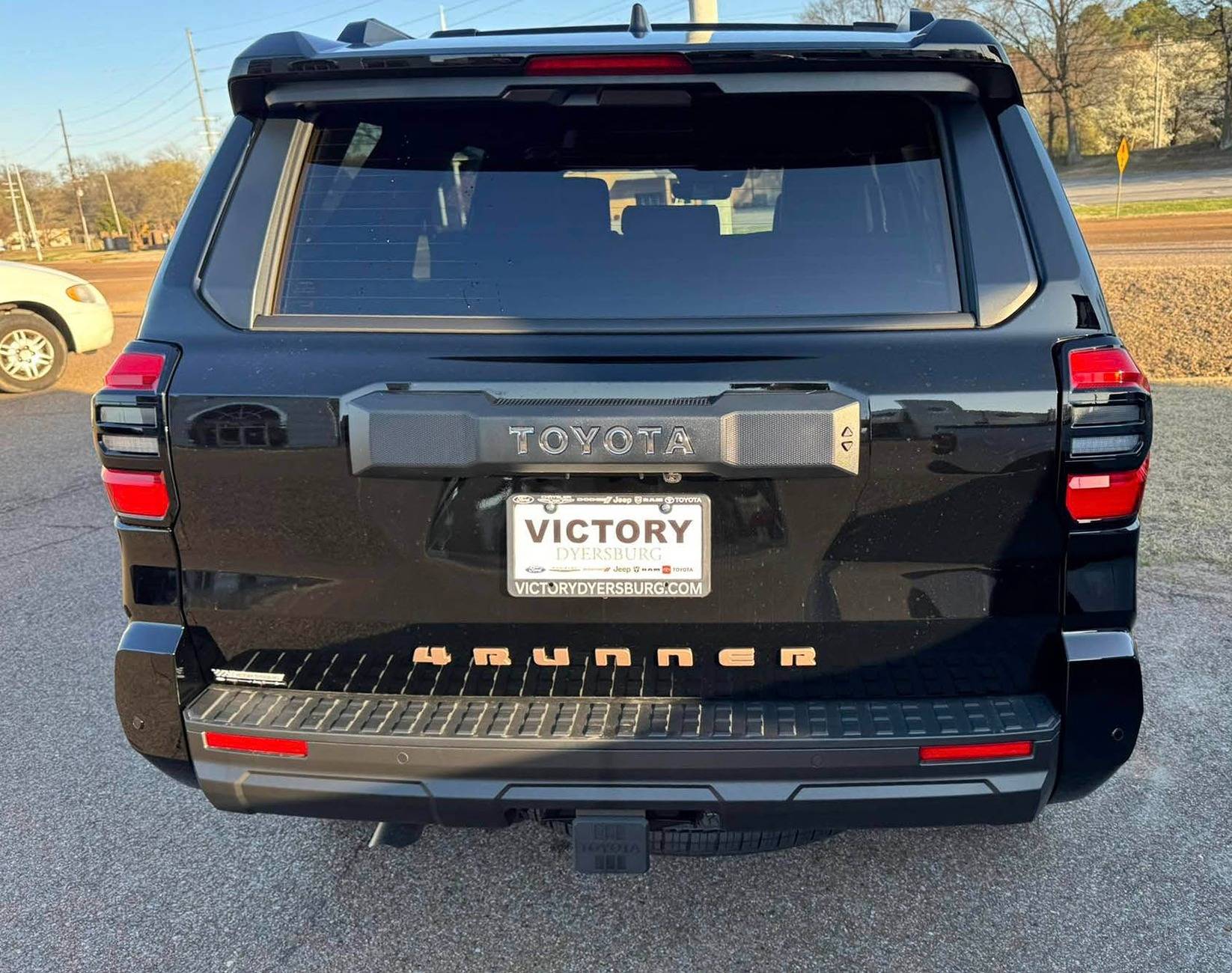 2025 4runner 6th gen BLACK Photos 4Runner 6th Gen (2025+) Bronze badge overlays on black 2025 4runner off-road  2