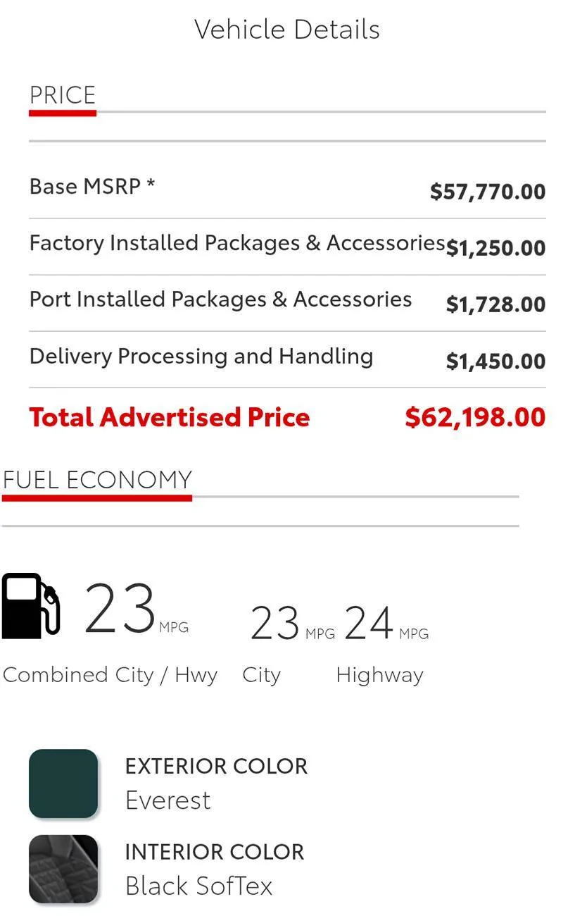 2025 Toyota 4runner My Hybrid 2025 4Runner Off-Road Premium has arrived at the dealer! 1000009152