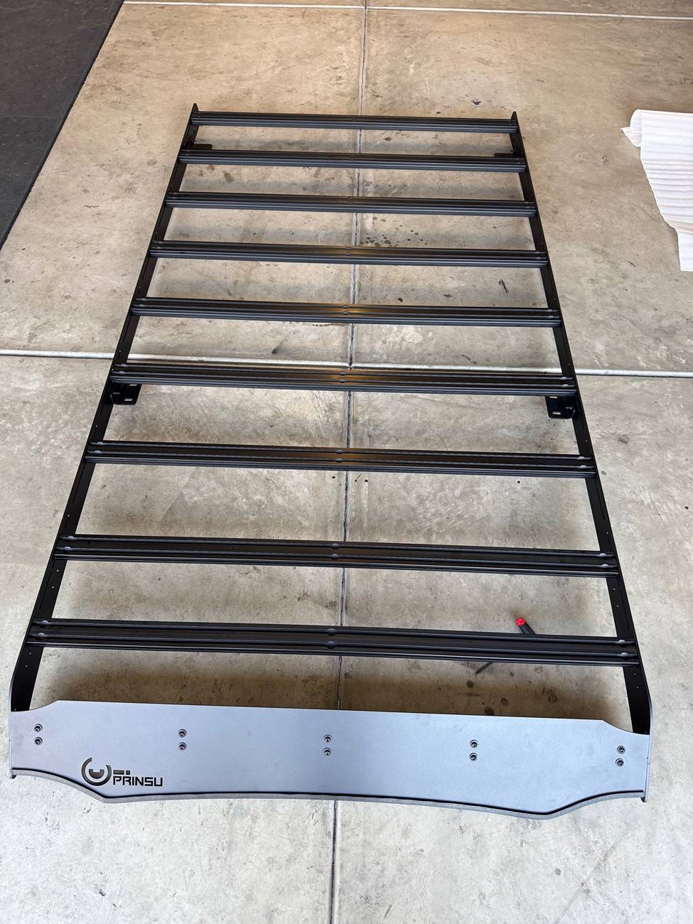 2025 4runner 6th gen Prinsu Roof Rack (The Original) installed. Like the low profile features. Very sturdy! IMG_9727