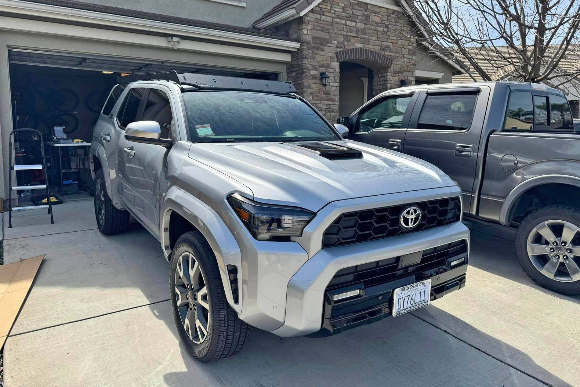 2025 4runner 6th gen Prinsu Roof Rack (The Original) installed. Like the low profile features. Very sturdy! Prinsu roof rack 2025 4runner 6th gen 2