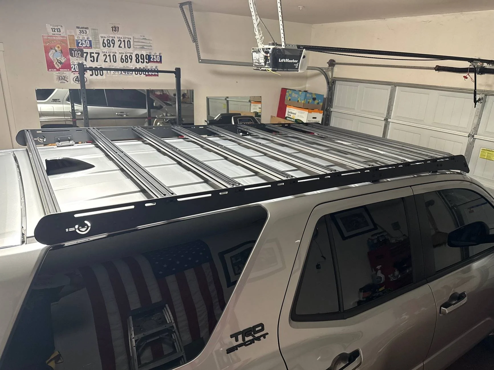 2025 4runner 6th gen Prinsu Roof Rack (The Original) installed. Like the low profile features. Very sturdy! IMG_9760