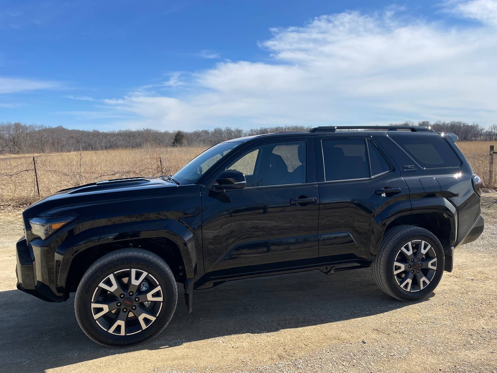 2025 Toyota 4runner Black TRD Sport Picked Up Today! IMG_4234