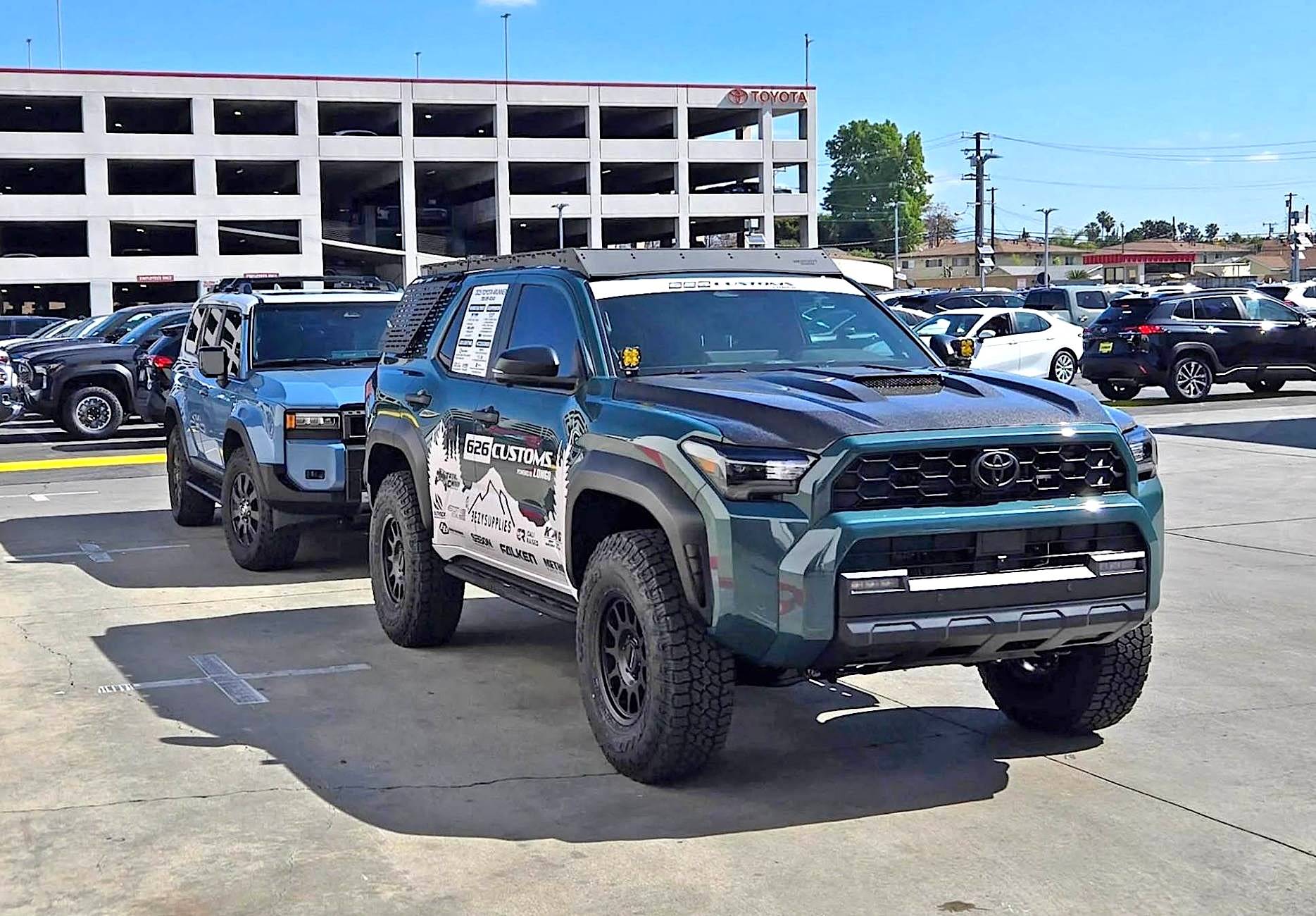 2025 Toyota 4runner 2025 4Runner 6th Gen Build: 2.5" Lift + 35's, KING Shocks & Sway Bar Links, UCA, +35 Offset Wheels, Wildpeak AT4W, Roof Rack, Carbon Fiber Hood TRD Off-Road Build_ 2.5_ Lift + 35's, King Shocks, Method Wheels, Wildpeak AT4W, Roof Rack, 