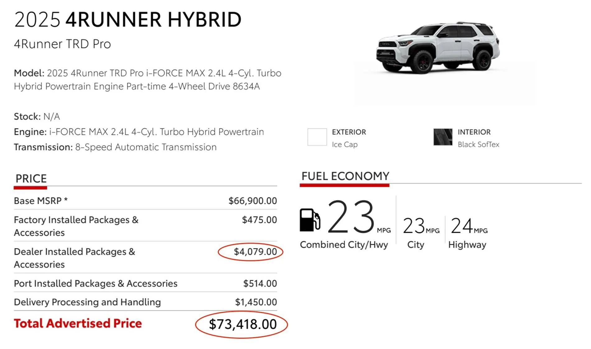 2025 4runner 6th gen TRD Pro: Thoughts on pricing? Untitled 4