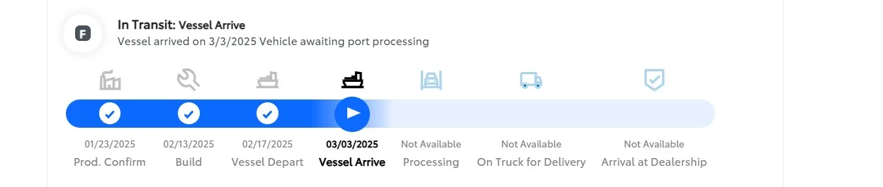 2025 4runner 6th gen Hybrids Arrive on Dealer Lots!? or QA hold on all? Screenshot 2025-03-26 151455