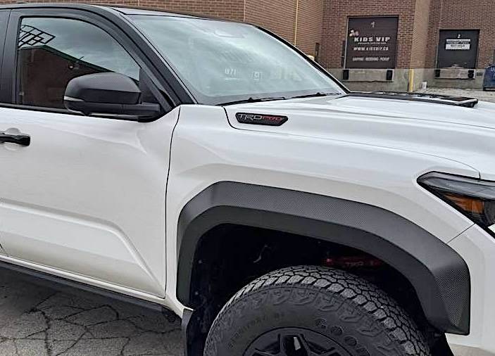 2025 4runner 6th gen 3M carbon fiber vinyl wrap install on fender flares & side mirrors IMG_3451 Large (1)