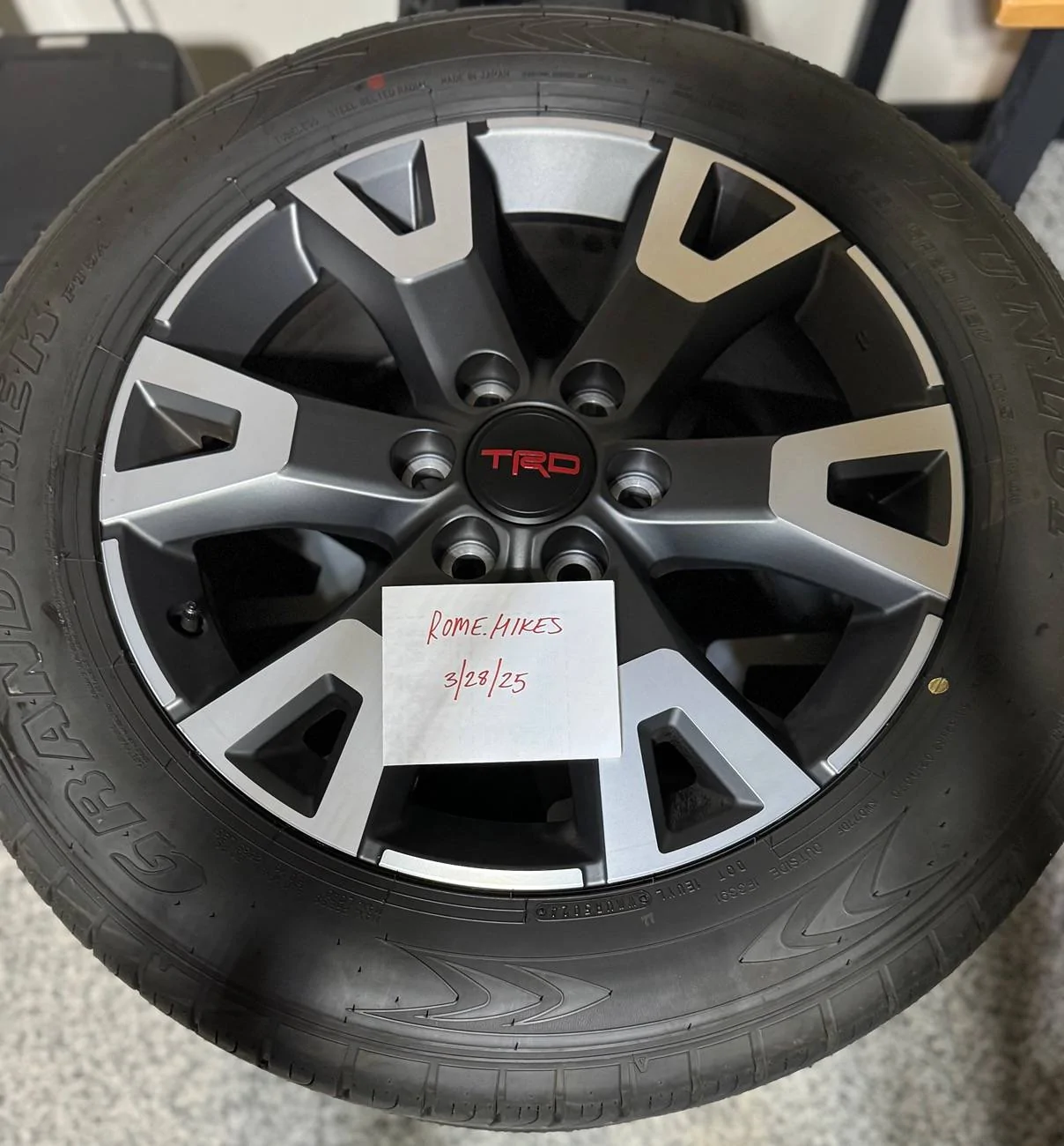 2025 4runner 6th gen Factory Wheels and Tires (TRD Sport Premium) IMG_2872