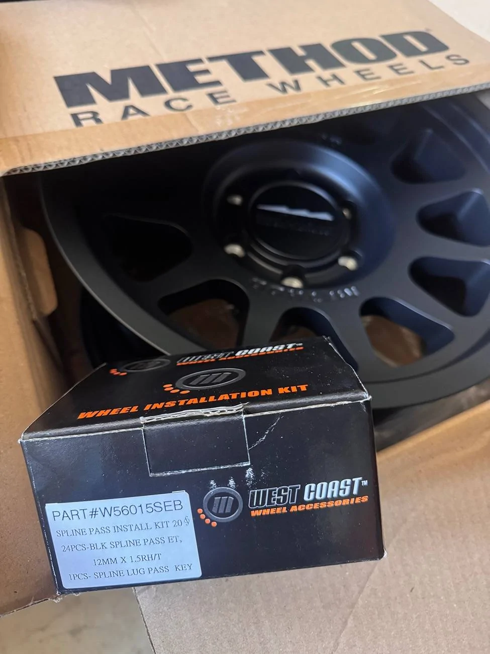 2025 4runner 6th gen Method wheels ordered but they sent wrong lug nut size IMG_8092
