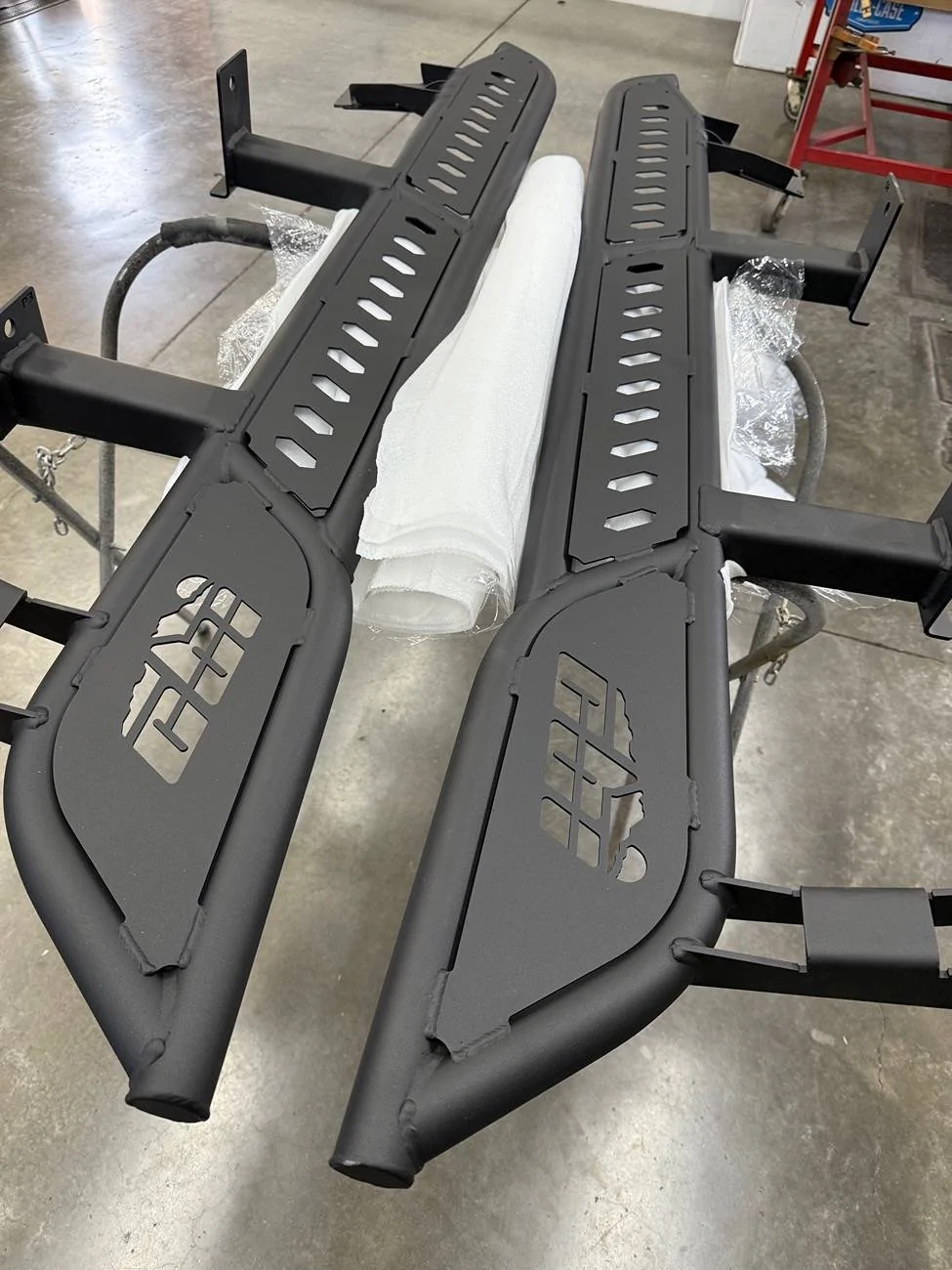 2025 4runner 6th gen CBI Overland Rock Sliders Installed IMG_7497