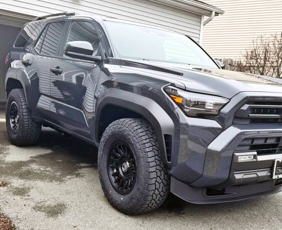 2025 4runner 6th gen Aftermarket Wheels, Bigger Tires, Lift Kits (Compilation) for 2025+ 4Runner 6th Gen -- Add Yours! 2025 4runner SR5 no lift 285:70:17 Wildpeak AT4W tires on +25mm Icon Alloys Recon SLX 17x8.5 +