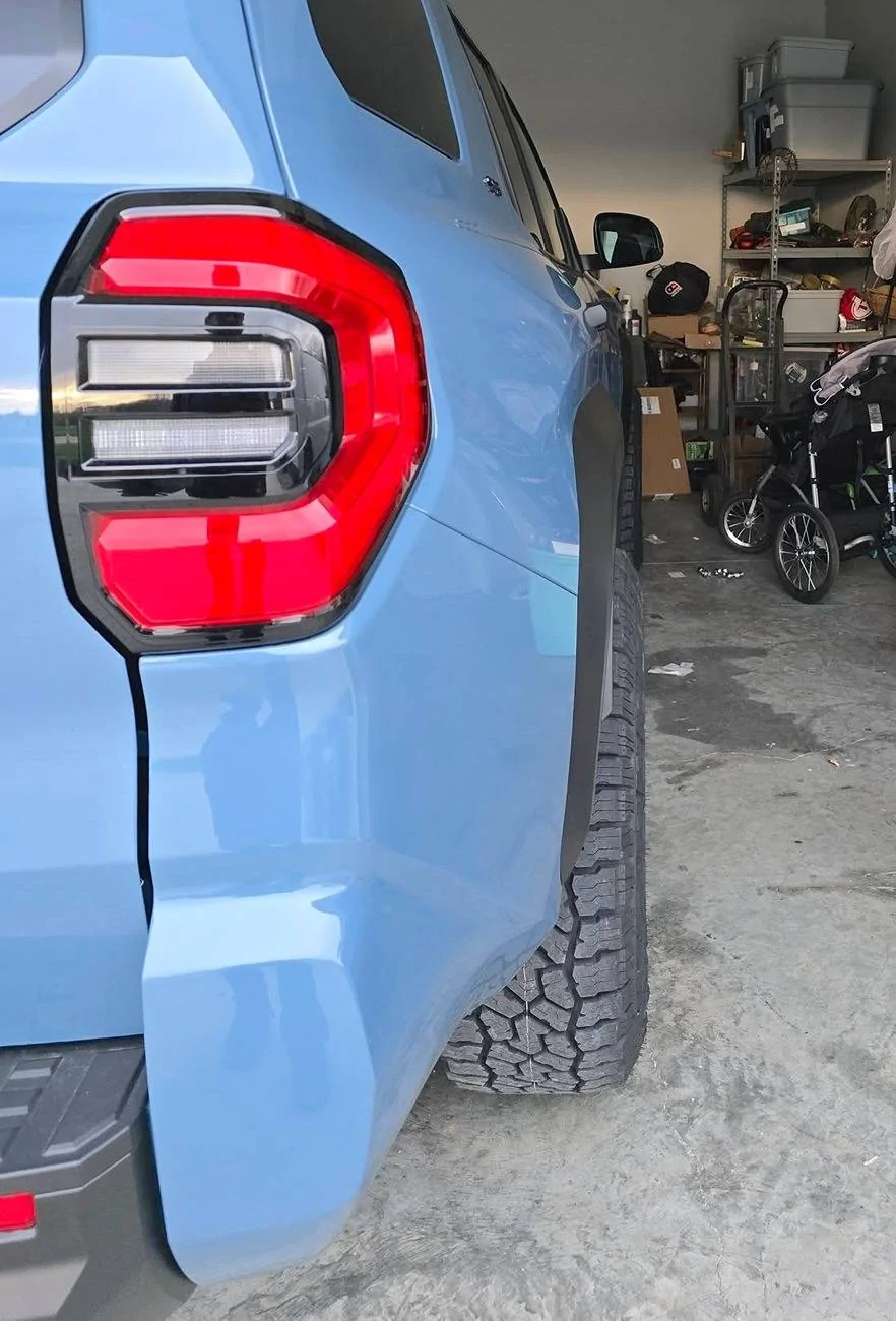 2025 4runner 6th gen Stock SR5 on +25 offset wheels and 285/70R17 Wildpeak AT4W tires - no lift, no rub Stock SR5 on +25 offset wheels and 285:70R17 Wildpeak AT4W tires - no lift, no rub 3