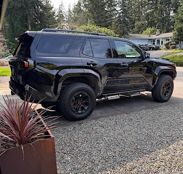 2025 Toyota 4runner My Black TRD PRO 2025 4Runner 6th Gen is delivered! black 2025 4runner trd pro 6th gen delivered