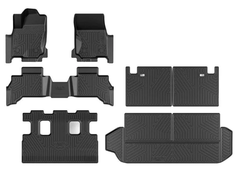 2025 4runner 6th gen Lasfit Floor Mats / Cargo Liner Mat Installed (4runner with third row) Screenshot 2025-04-02 091938