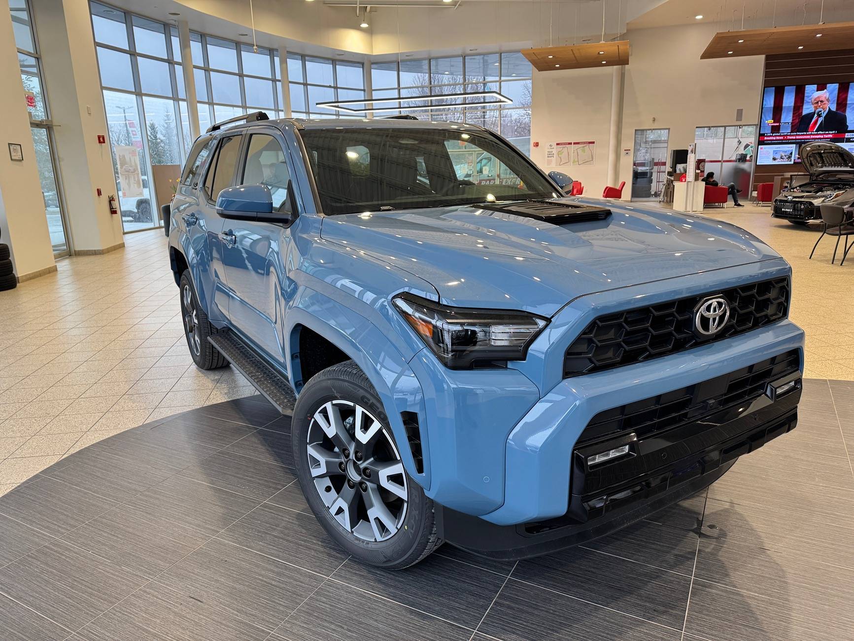 2025 4runner 6th gen 2025 Toyota 4Runner TRD Sport Heritage Blue - Canada IMG_3354