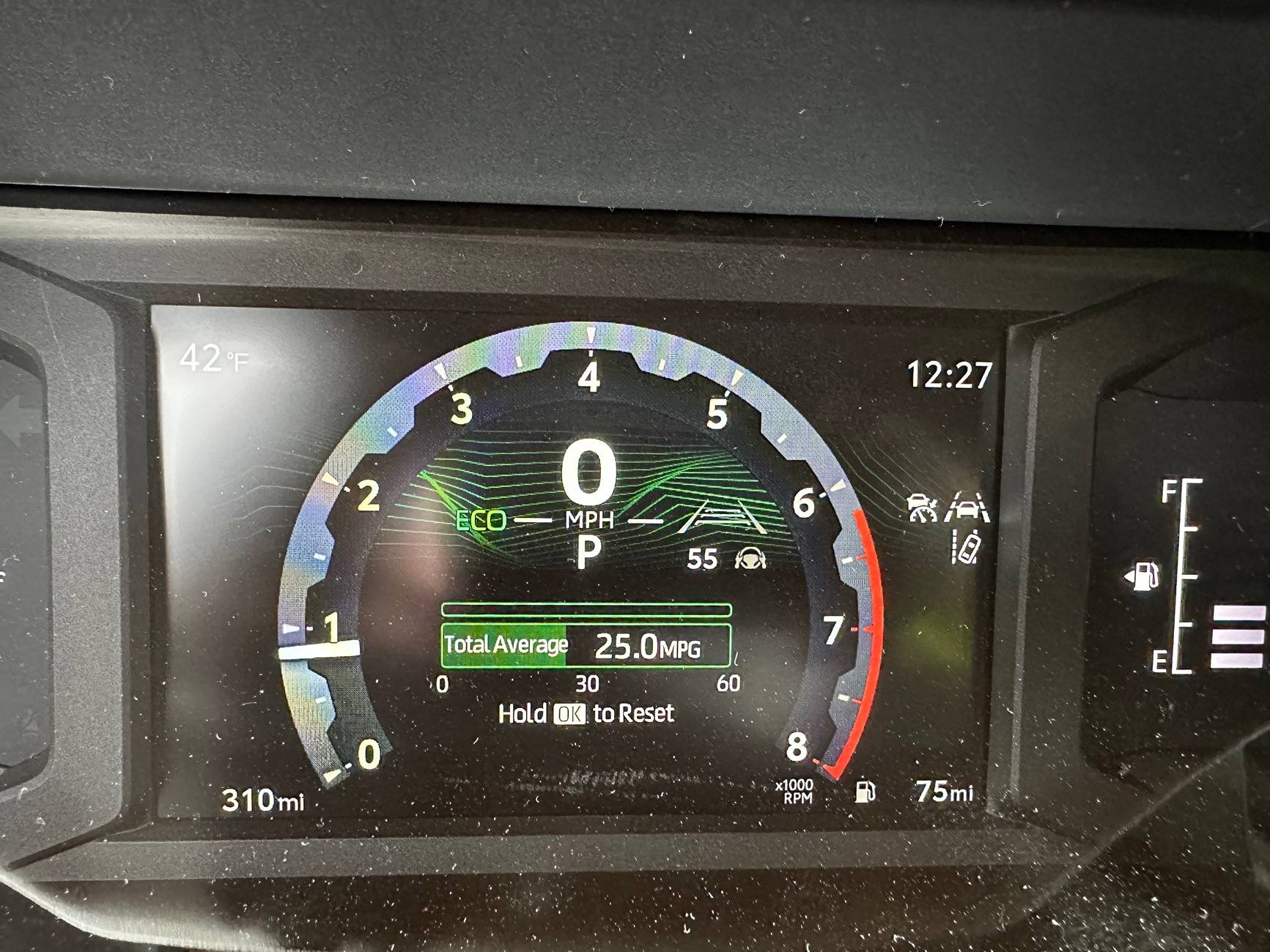 2025 4runner 6th gen Real World MPG by Owners (gas non-hybrid 4Runner) - Post Yours ⛽️ IMG_0476