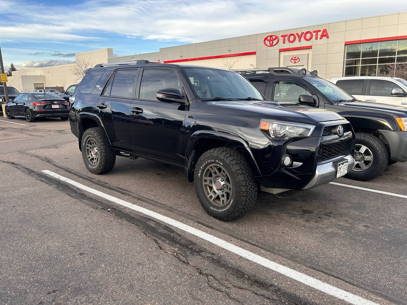 2025 4runner 6th gen New owner 2025 Ice Cap OR: 2" inch level lift. 285/70/18 BFG KO3 IMG_9797