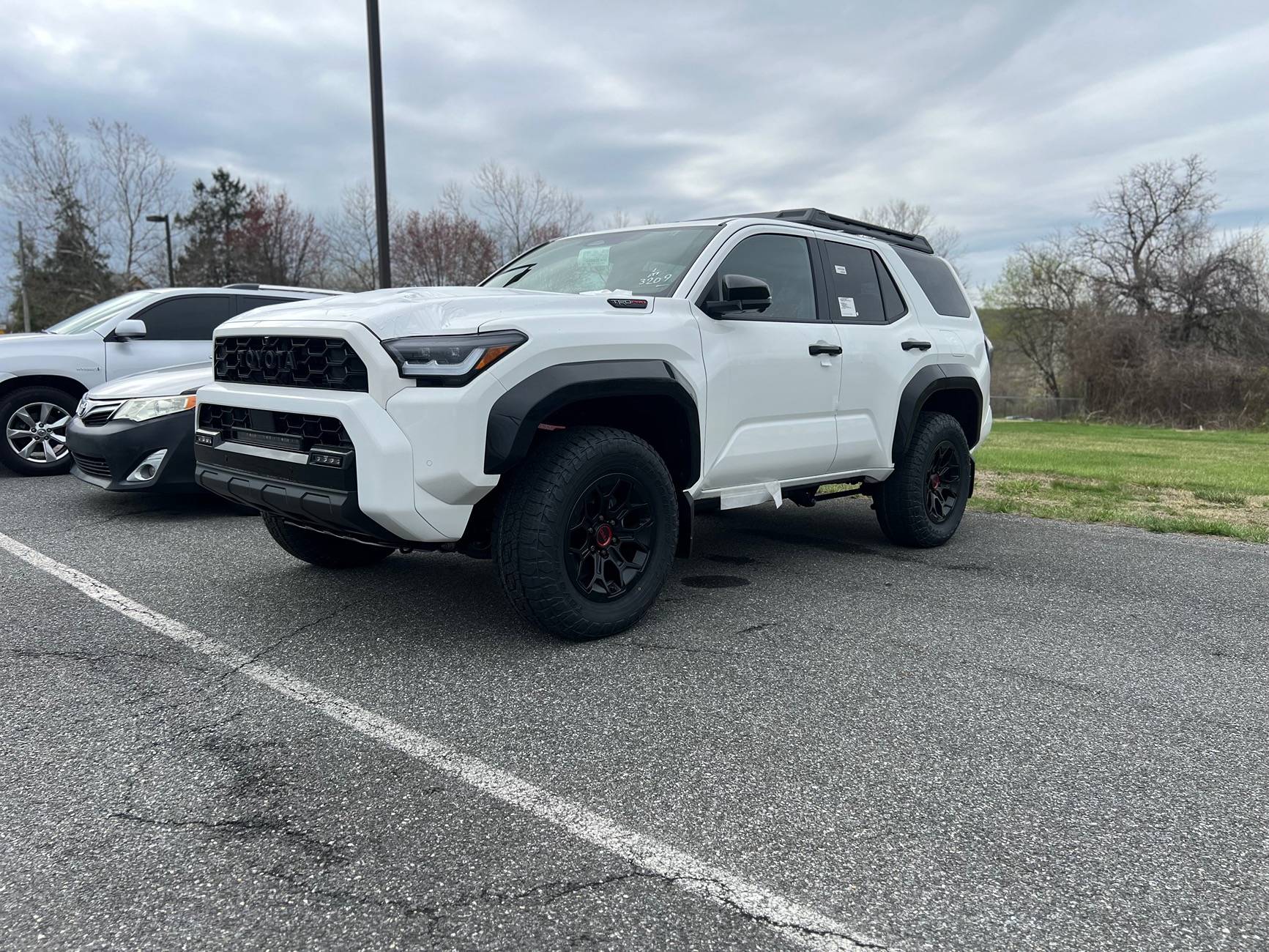 2025 4runner 6th gen Ice Cap TRD Pro 2025 4Runner 6th Gen walkaround at dealer IMG_4310
