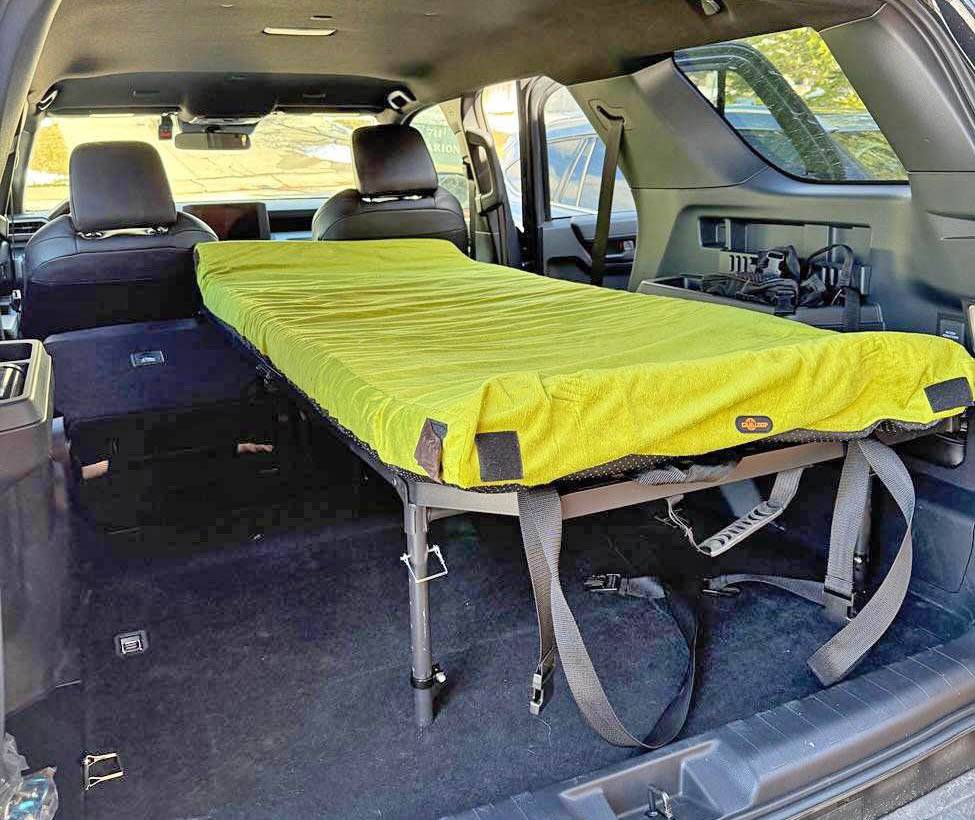 2025 4runner 6th gen Plans for bed in cargo area bed mattress camping sleeping 2025 4runner cargo area trunk