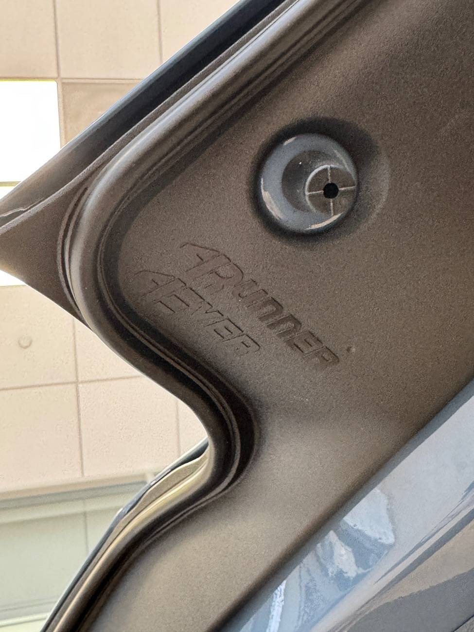 2025 4runner 6th gen Easter egg "4Runner 4Ever" on TRD Pro 6th Gen 2025 4Runner IMG_3372