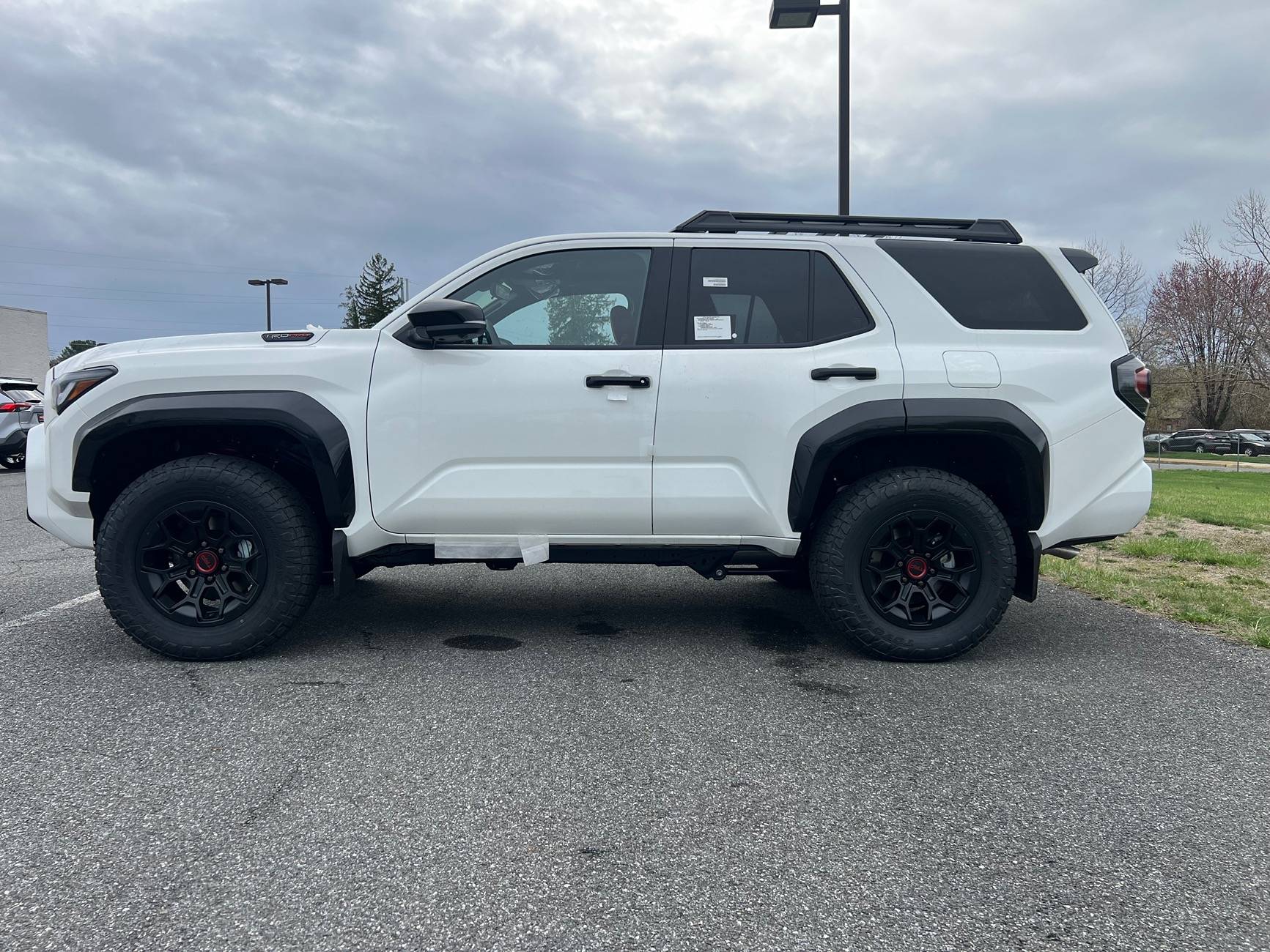 2025 4runner 6th gen Ice Cap TRD Pro 2025 4Runner 6th Gen walkaround at dealer IMG_4311
