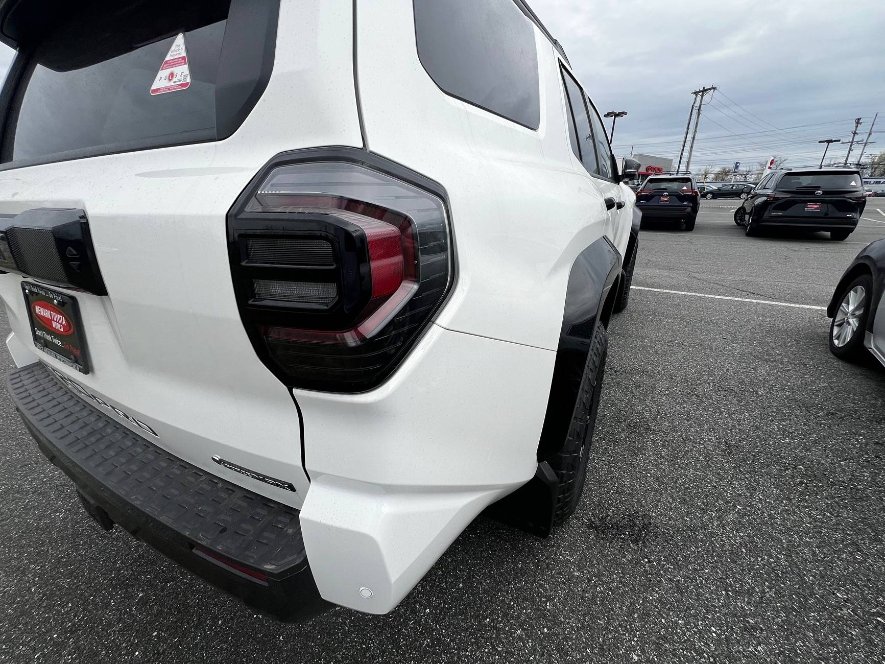 2025 4runner 6th gen Ice Cap TRD Pro 2025 4Runner 6th Gen walkaround at dealer IMG_4309