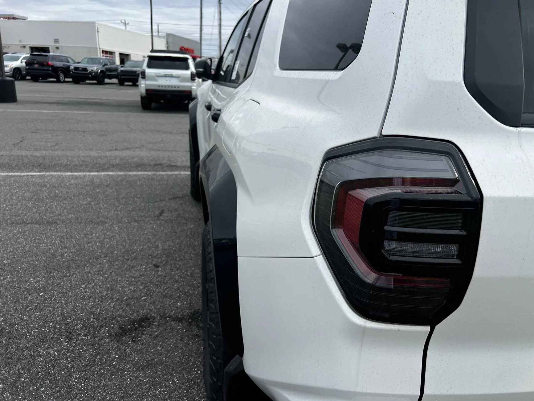2025 4runner 6th gen Ice Cap TRD Pro 2025 4Runner 6th Gen walkaround at dealer IMG_4293