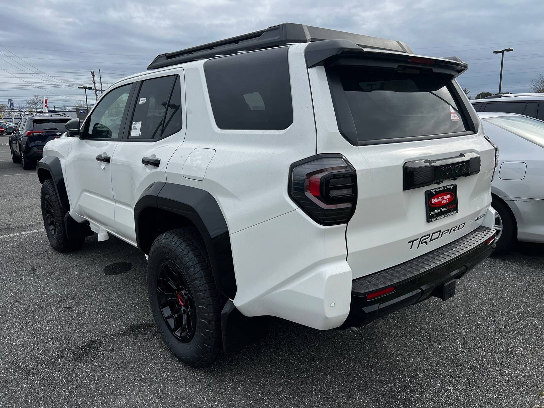 2025 4runner 6th gen Ice Cap TRD Pro 2025 4Runner 6th Gen walkaround at dealer IMG_4284