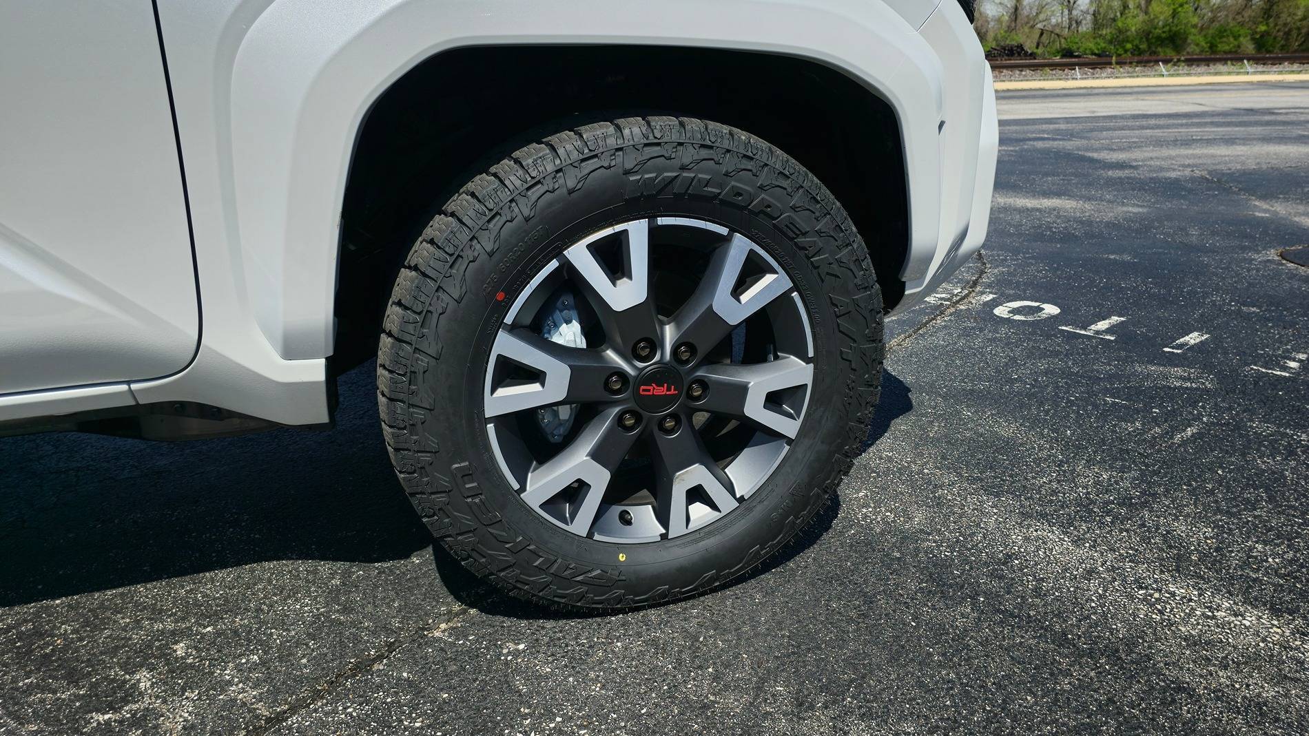 2025 4runner 6th gen TRD Sport 20" wheels on bigger tires: 275/60/20 Falken Wildpeak AT4W Tires (275/60R20) 2025 4Runner TRD Sport 275:60:20 Falken Wildpeak AT4W tires  3