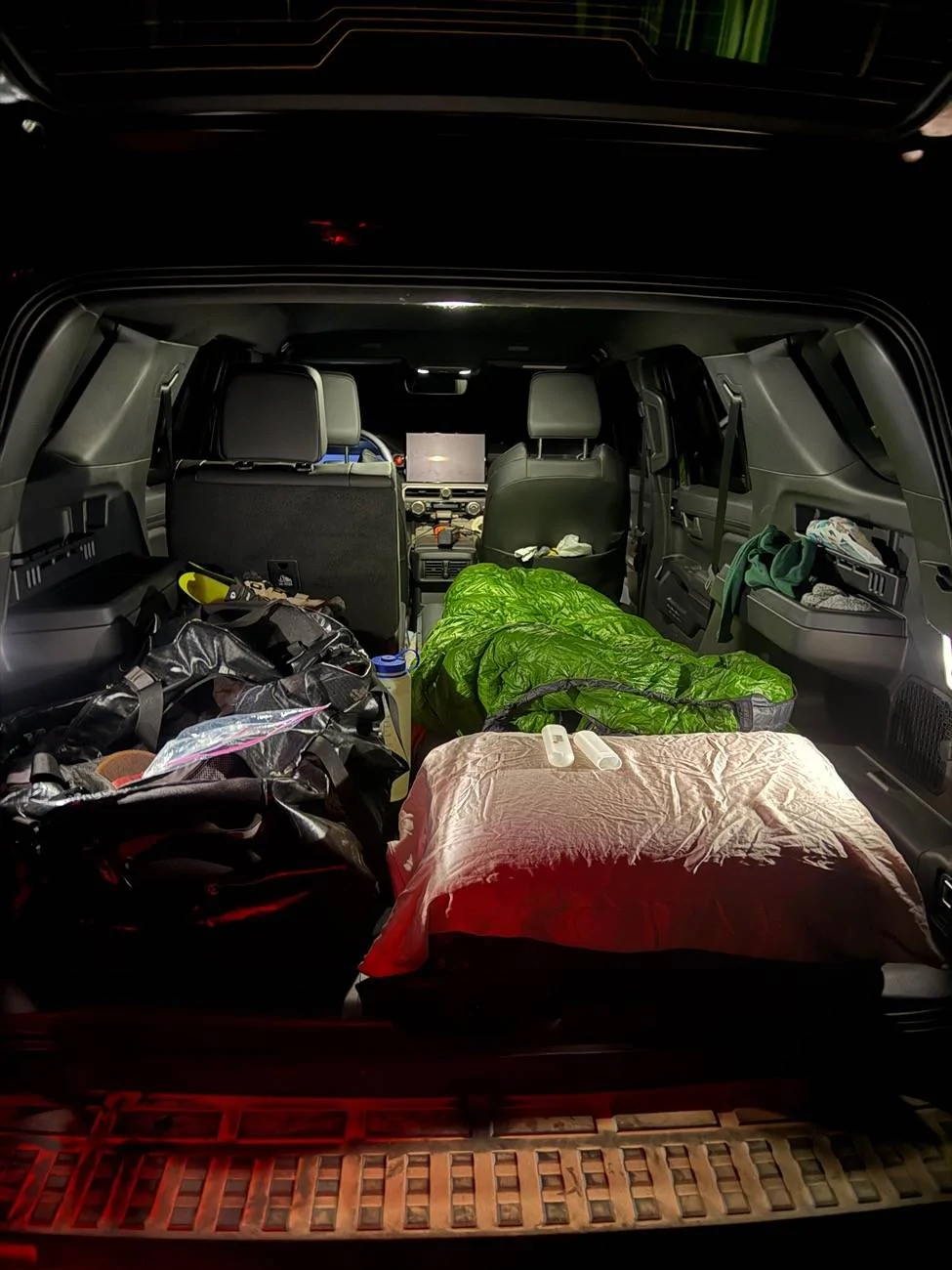 2025 4runner 6th gen Second Row Seat Removal - how to remove plastic shrouds covering mounting flange? IMG_7579