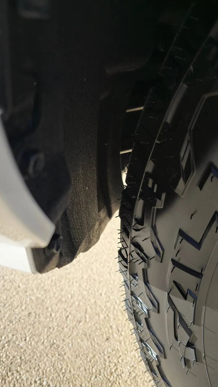 2025 4runner 6th gen TRD Sport 20" wheels on bigger tires: 275/60/20 Falken Wildpeak AT4W Tires (275/60R20) 20250408_172225