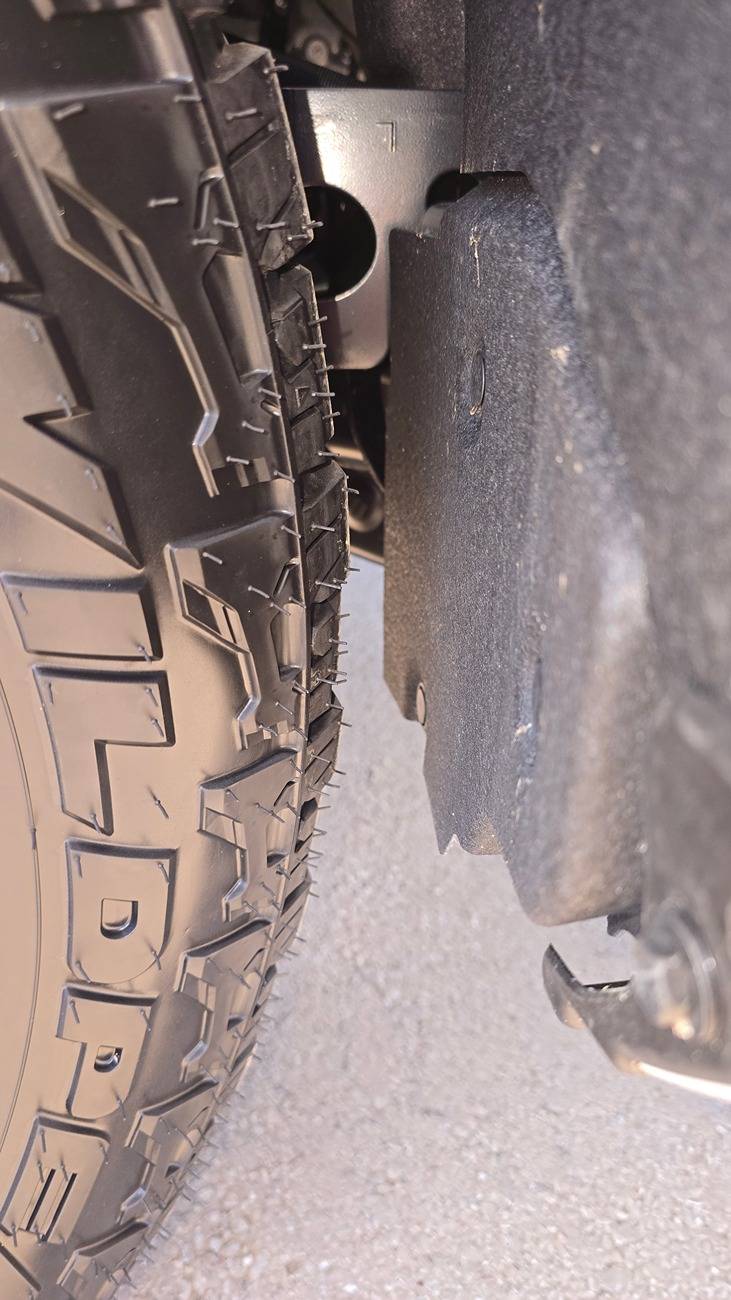 2025 4runner 6th gen TRD Sport 20" wheels on bigger tires: 275/60/20 Falken Wildpeak AT4W Tires (275/60R20) 20250408_172341