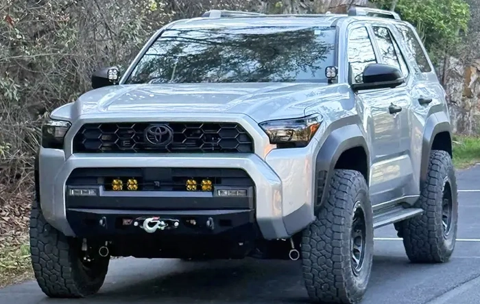 TRD ORP build: 34" AT3 tires, 0 offset 17" Methods, CBI stealth front bumper, 6112 / 6100 Bilstein suspension, 2.5" lift & more