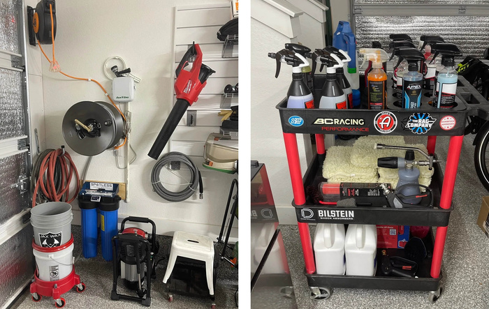 Home Detailing Setup Ready To Go! What's Your Setup?