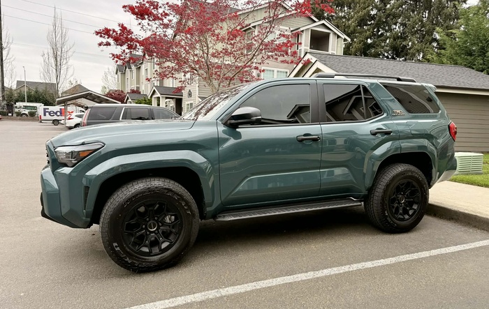 Painted Fender Flares on Everest 2025 TRD ORP
