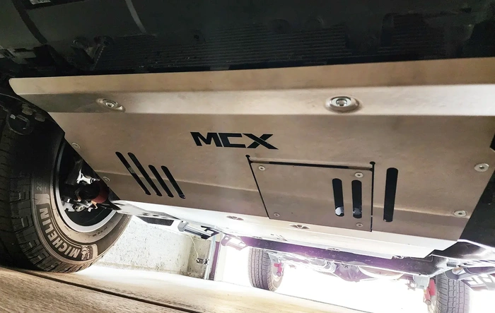 MCX Skid Plate installed