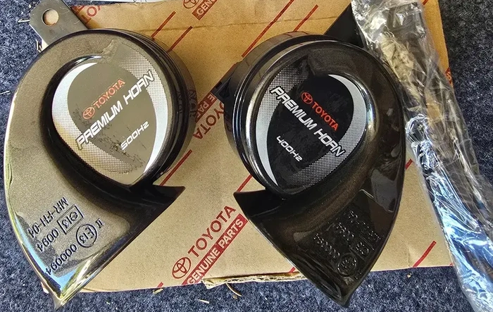 Premium horn install DIY / sound clip video