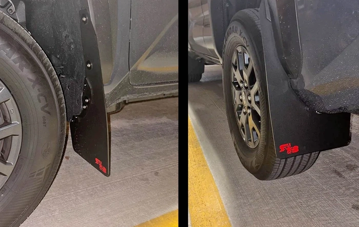 Rokblokz Mud-Flaps & EKR Seat Covers installed