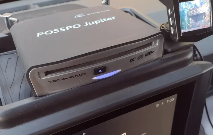 Adding a CD player to 8" display unit - here's how
