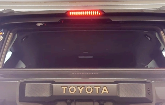 Alpharex 3rd tail light installed - photos / video