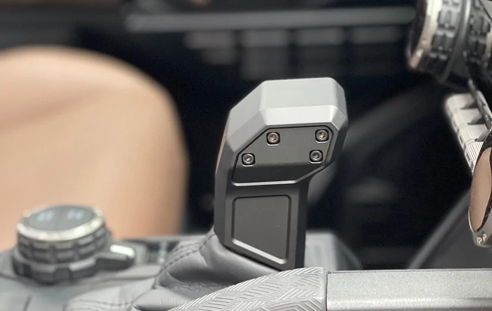AJT Billet Aluminum Shift Knob installed