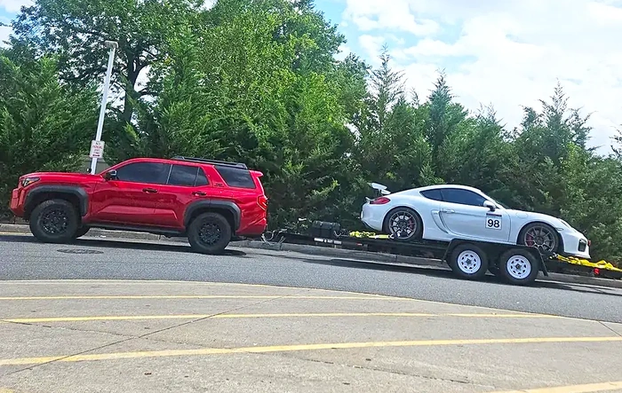 TRD ORP racecar support towing rig / daily driver