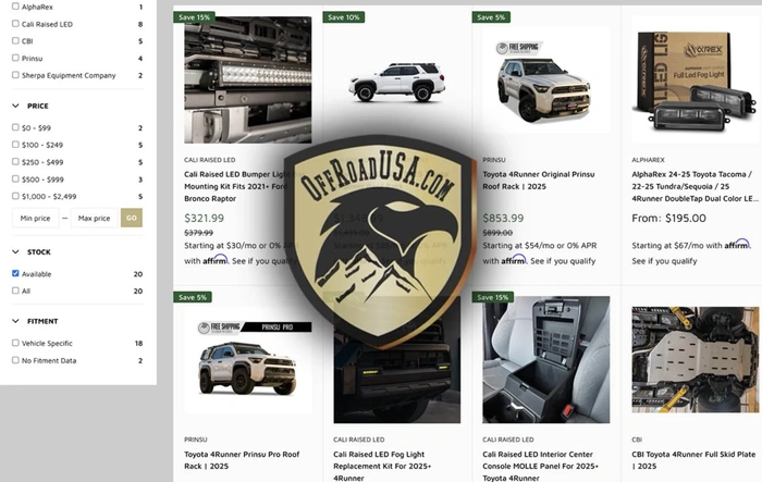 4th Of July Sale: Get Up To 15% Off This Weekend - OffRoadUSA.com