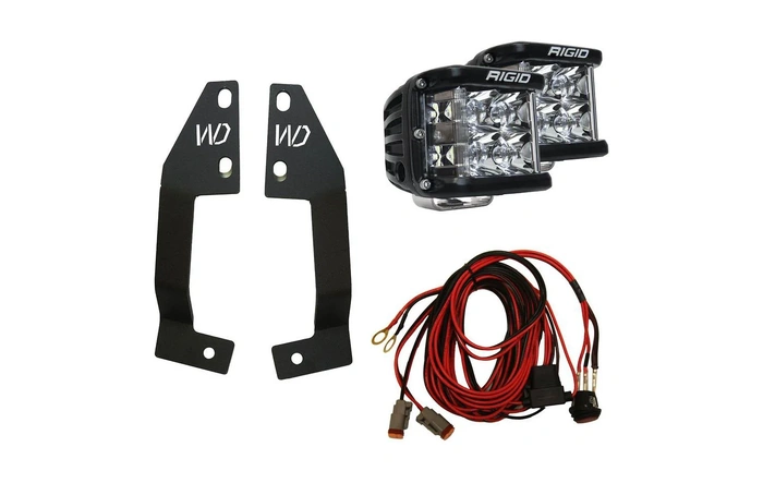 Rigid Industries D-SS Spot A-Pillar Kit Installation Guide with Factory Aux Switches