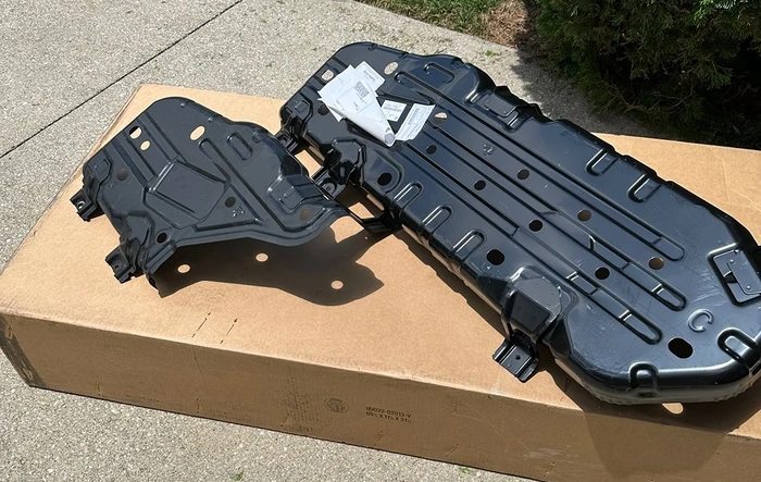 OEM Half-Gas Tank Skid Plate to Full Skid Plate Upgrade Install - Limited/Platinum/SR5(?)/Sport(?)