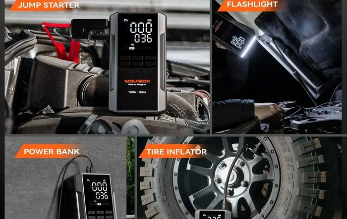 Wolfbox MegaVolt 24 Air — the best portable jump starter for camping and road trips