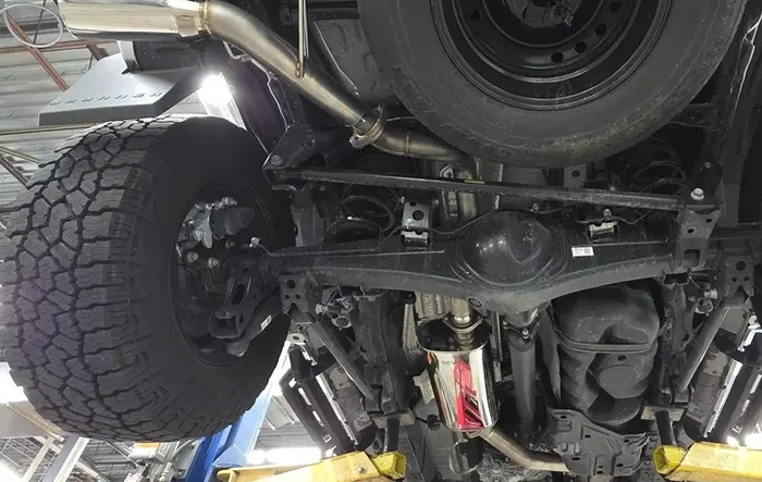 Revel catback exhaust installed