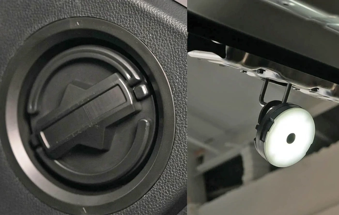powoq Emergency Light for Your Driver Side Dash Slot Cubby